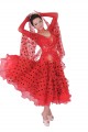 Tailored Ladies Ballroom Modern Waltz Tango Dance Dress-Over all dress#DG11812