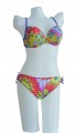 Triangle Sexy bikini two-piece-women's swim suits- Peacock print styles in 4colors