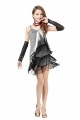 Hit color Tassel Harness dress-women's Salsa Tango latin dance dress#BSL-80355