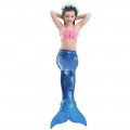 Girls Princess Swimsuit fish scale Mermaid Tails for Swimming Bikini Bathing#JP09