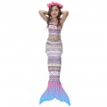 Girls Princess Swimsuit Mermaid Tails for Swimming Bikini Bathing#JP89