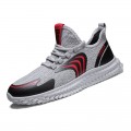 Men sneakers Breathable Knitting Running Shoes Coconut Board shoes#L-5552