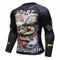 Men’s Halloween Ghosts cycling long sleeves jersey shirt Sports T-shirts#038