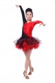 Regulation Ballroom Cha Cha Latin Ramba Samba Dance Dress for girls&lady 3Colors#GD1353