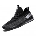Men sneakers Mesh Knitting Running Shoes Coconut Board shoes#L-755
